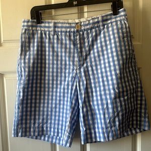 Vineyard Vines - Gingham Breaker Short - Size 32